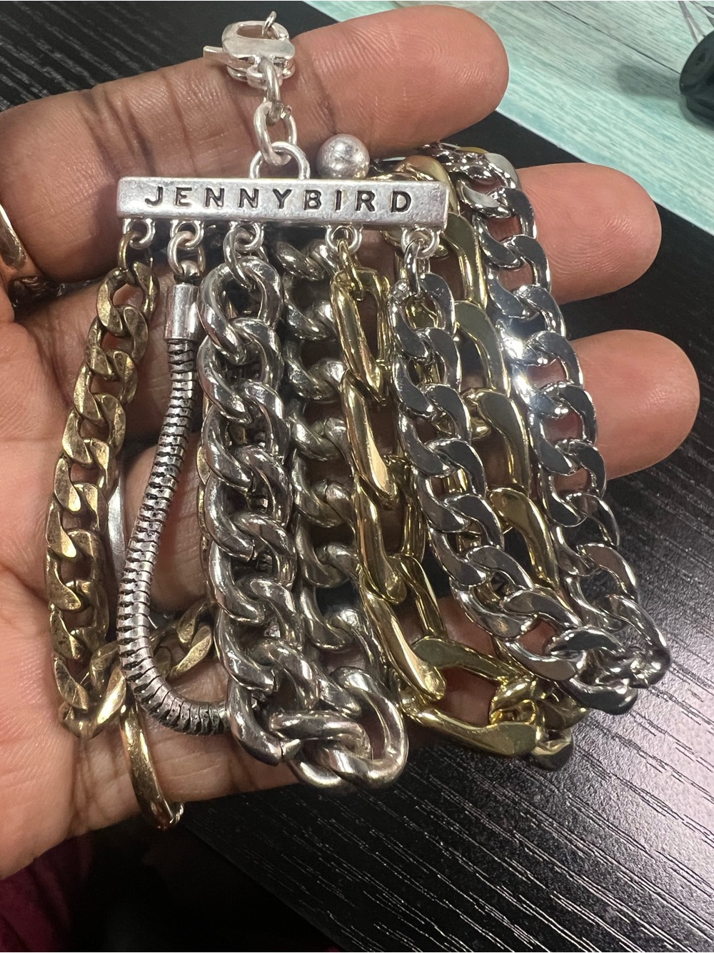 designer Jenny bird bracelet mint condition no return - Picture 2 of 3
